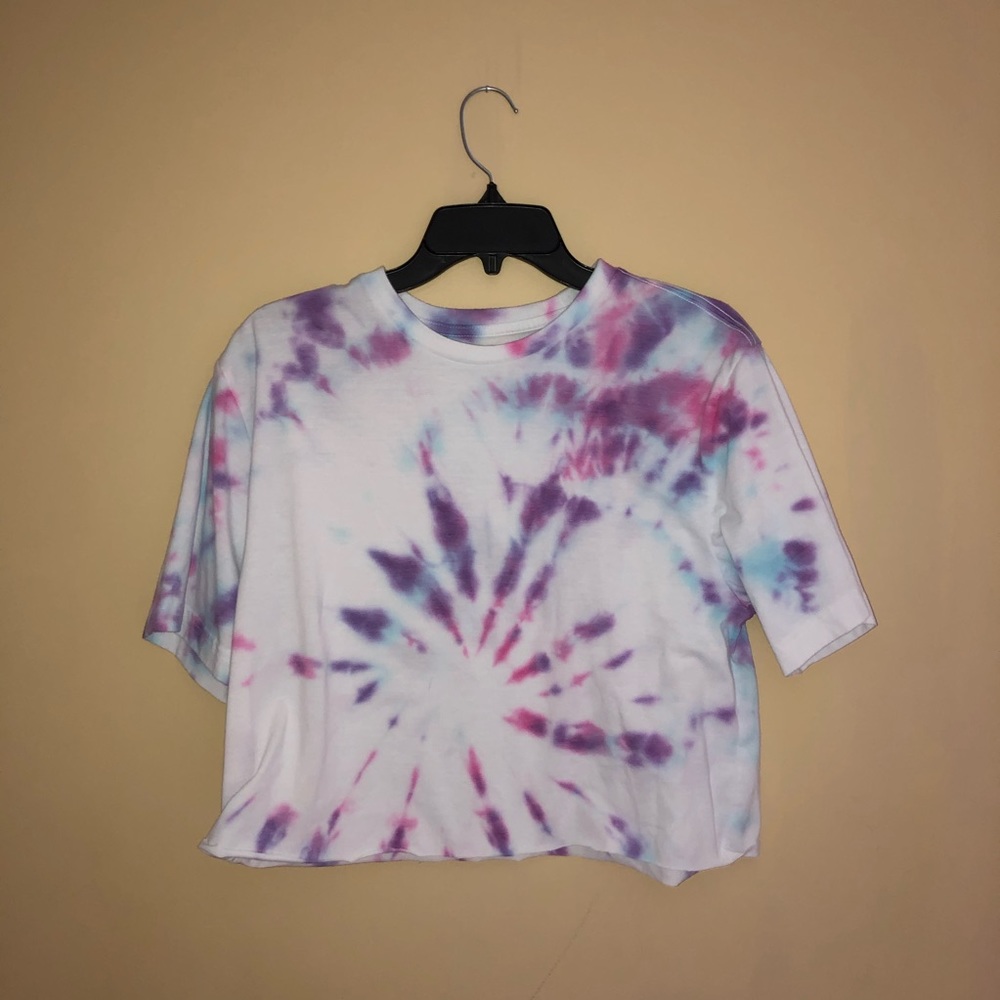 tie dye crop